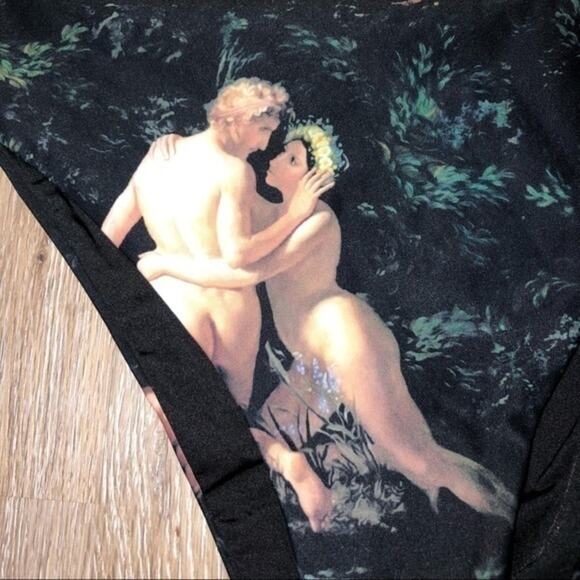 WEWOREWHAT Emily Belted Painted Angels Bottom XS - Picture 4 of 11